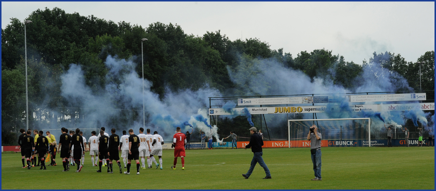 Foto's van de finale