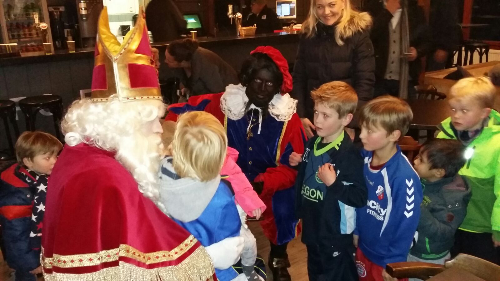 Sinterklaastraining bij FC Breukelen