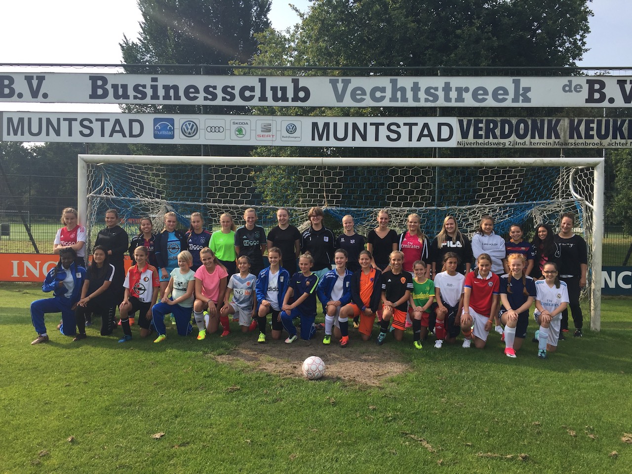 Kick off seizoen 17/18 meisjes/dames FC Breukelen